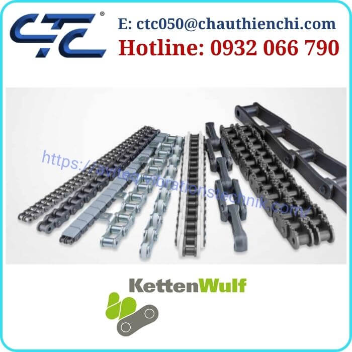 Chuỗi Xích Tải Con Lăn KettenWulf Chính Hãng Việt Nam