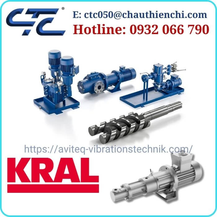Máy Bơm Trục Vít KRAL GmbH Chính Hãng