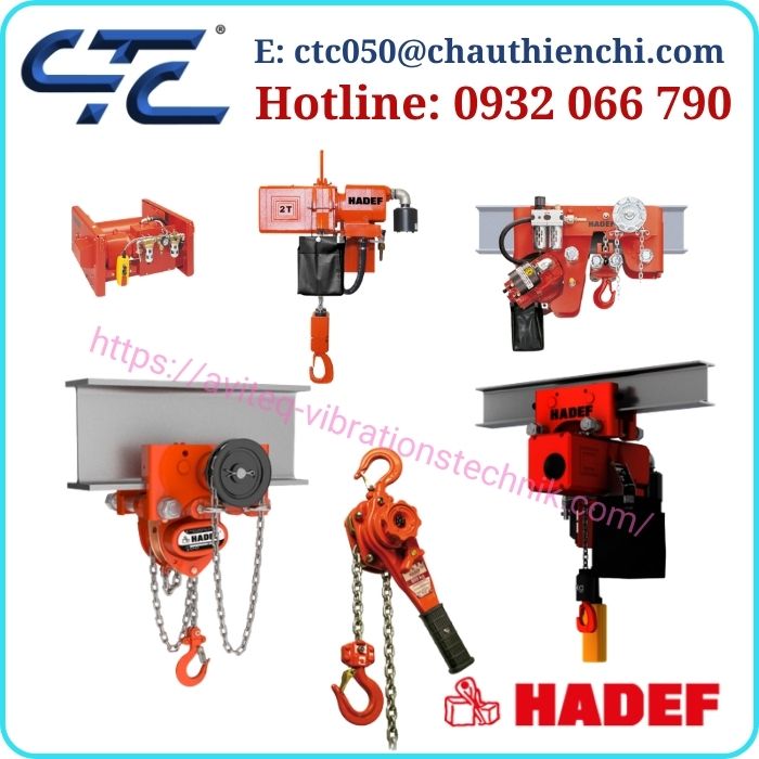 Palăng HADEF Đức Chính Hãng Giá Tốt
