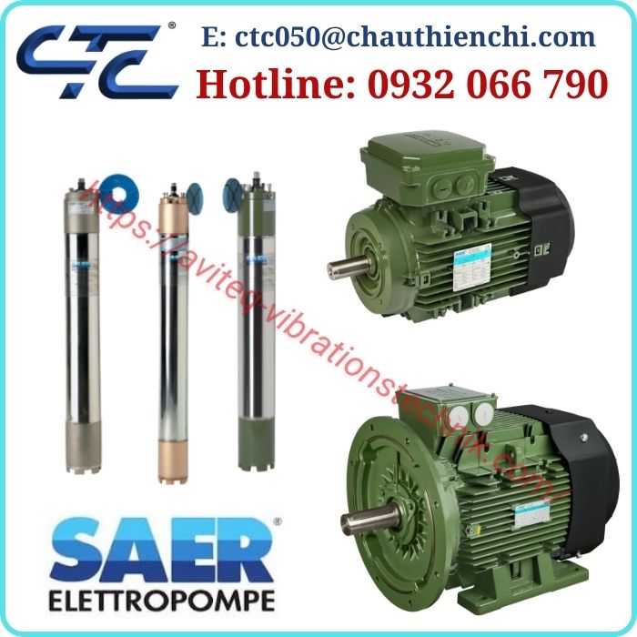 Động Cơ SAER Elettropompe Nhập Khẩu Italy